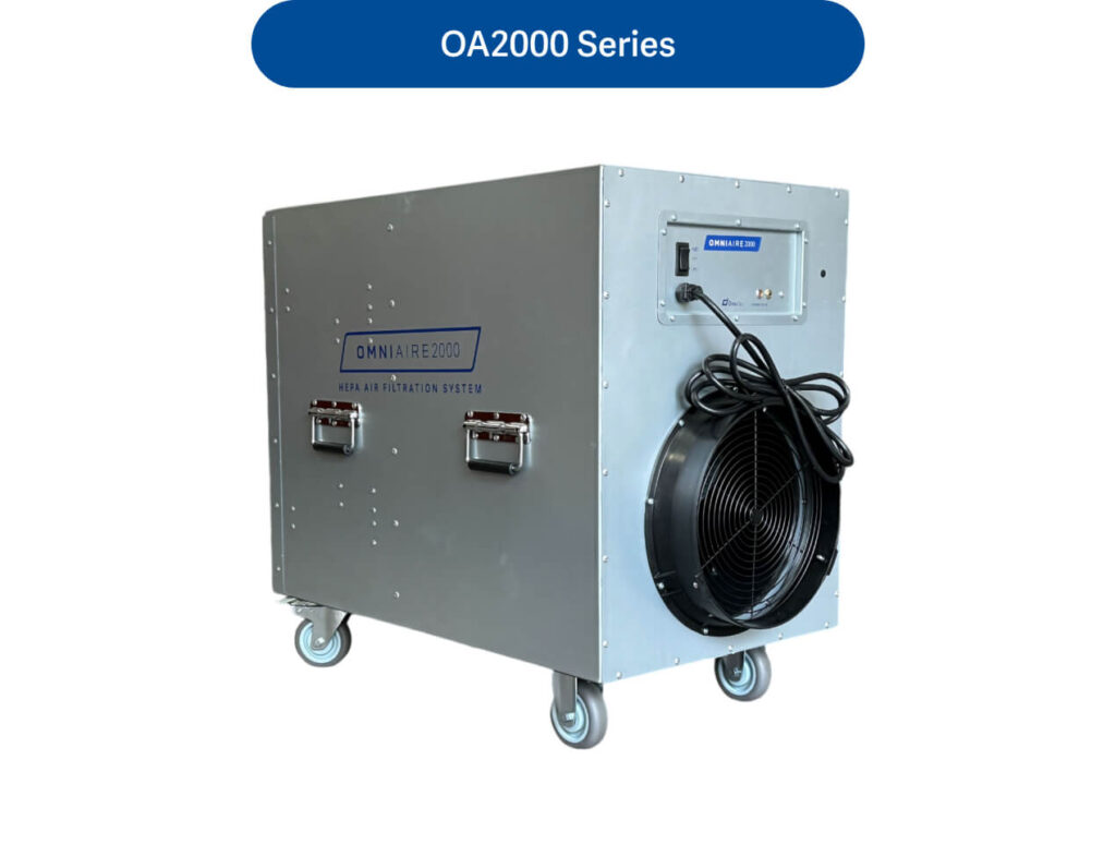 OA2000 Series Negative Air Machine