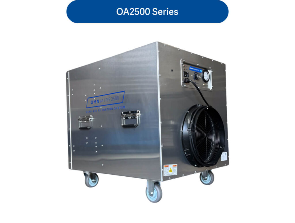 OA2500 Series Negative Air Machine