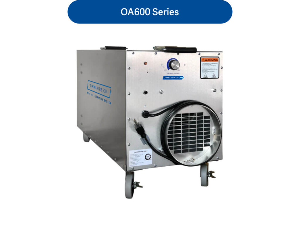 OA600 Series Negative Air Machine